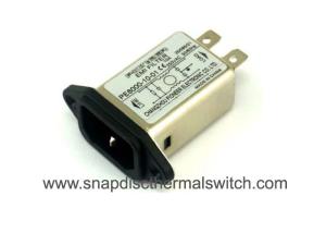 General Purpose EMI Power Line Filter 100DB Input  Durable Metal Housing