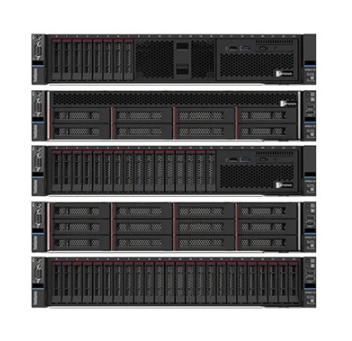 DDR5 SR650 V3 Rack Server PCIe Gen5 GPU Chassis For High Performance Computing