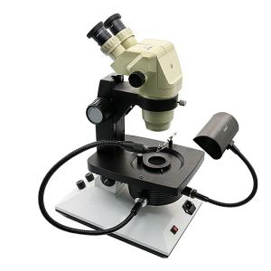 China High Precision Stereo Gem Binocular Microscope With Polarizing System wholesale