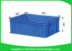China Logistics Bins Plastic Stackable Containers Moving Crates Boxes wholesale