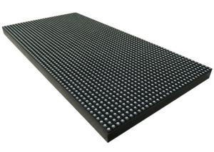 China High Definition LED Clock Display Module 64*32 Pixels Full Color 5mm Pixel Pitch wholesale