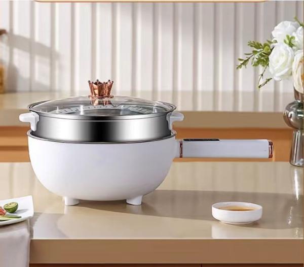 Quality Multi - Functional Integrated Honeycomb Grain Non - Stick Electric Frying Pan for sale