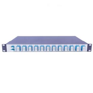 China FC Connector 100G Fiber Optic WDM Passive Cwdm Module 4CH / 8CH 3 Years Warranty on sale