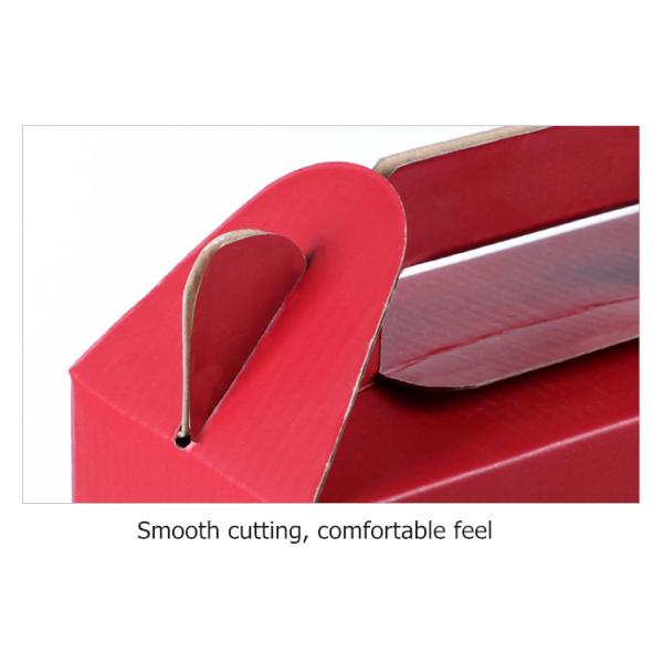 Printable Wine Corrugated Gift Box Antiwear Multipurpose Practical