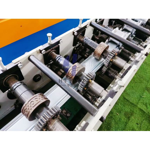 Durable Roll Shutter Door Machine With 16mm Wall Plate PLC Control System