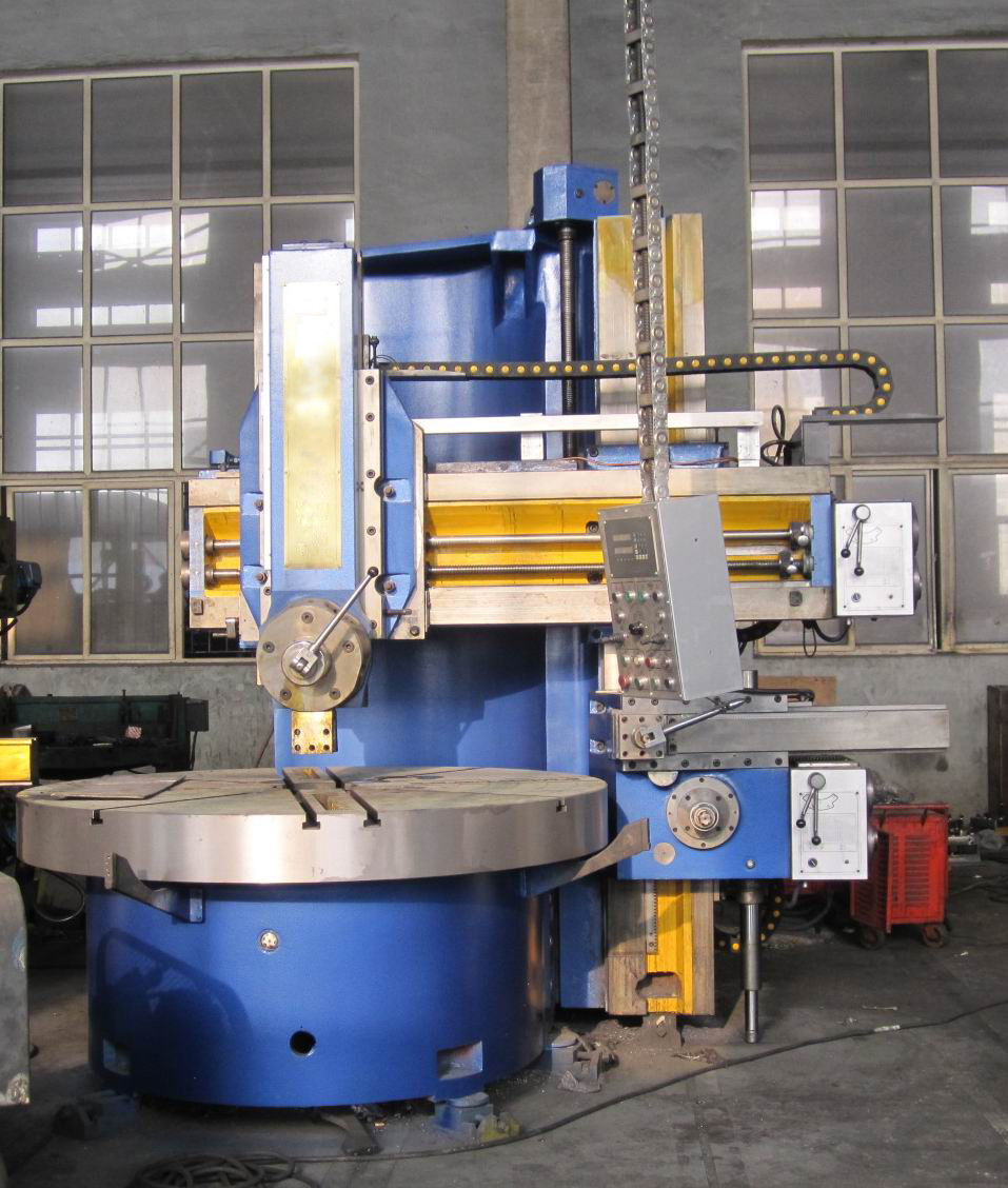 Double Column Vertical Turning Lathe Machine For The Rough And Fine Processing