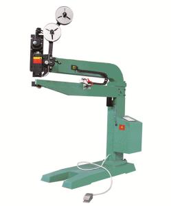 Manual Corrugated Box Stitcher 400nails/min Auto Push With Double Servo
