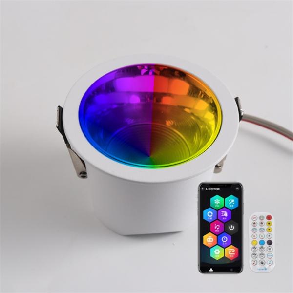 Quality IP20 LED Downlight App Control Recessed Colour Downlights for Embedded Installation 20w for sale
