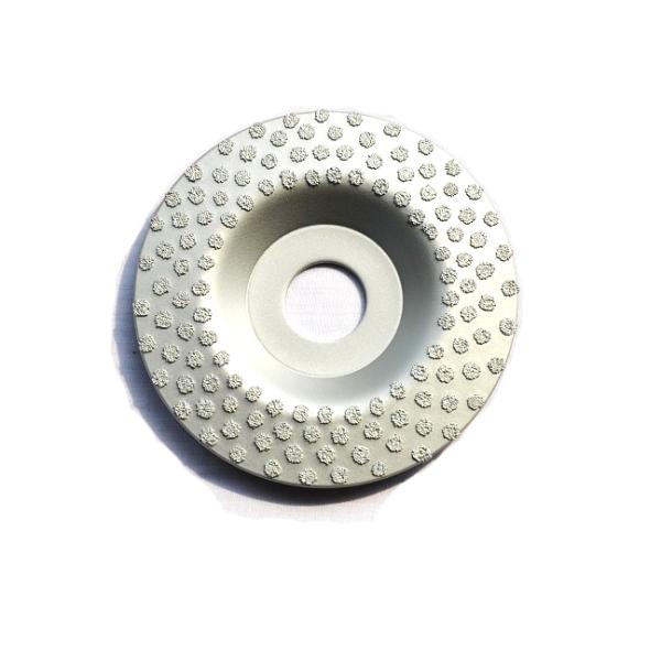Solid Vacuum Brazed Cup Wheel Grinding Disc For Stone And Masonry