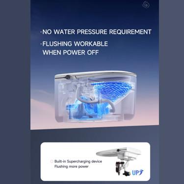 Quality Modern Smart Home Integration Wall Hung Toilet With Air Drying System and Automatic Deodorizer for sale