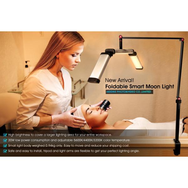 Yidoblo 20w low power led fill light adjustable 5600K/4400K/3200K color temperature