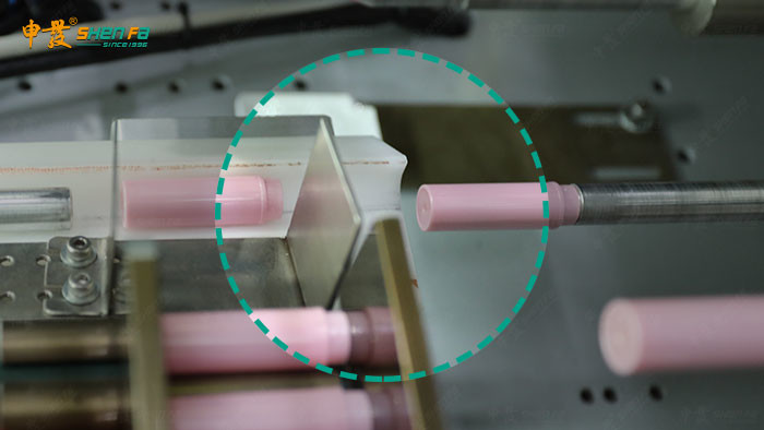 Small Lipstick Tube 1 Color Automatic Screen Printing Machine