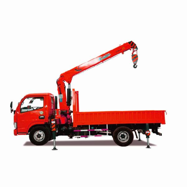 Quality Lifting Machinery 5 Ton Hydraulic Telescopic Boom Lorry Crane for sale