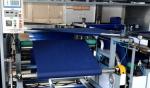Automated Single Color Non Woven Screen Printing Machine / Roll To Roll Screen
