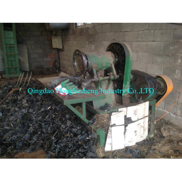 Raw Rubber Steel Separating Machine Uncured Green Scrap Rubber Steel Separator