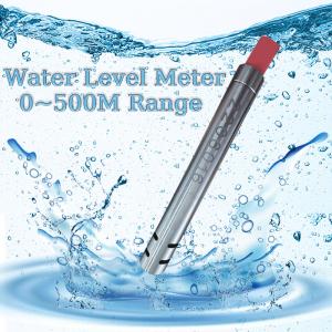 Portable Digital Water level Meter Deep Water Well Level Meter Wells Tank Level Detector for Water Well Tank with alarm