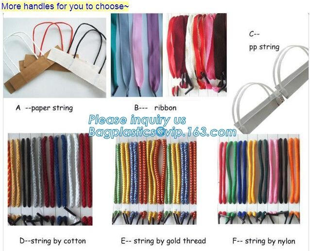 Customized Cut Printed Coated Paper Shopping Bag with Matt Lamination,rope handle custom logo printed white paper bag