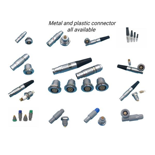 8 Pin Self Locking Cable To Cable Connectors IP50 Electrical Cable Connectors