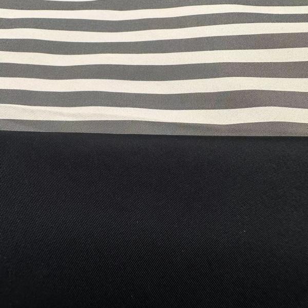 100% Polyester Fabric 170gsm Stripe Pattern Yarn Dyed Fabric For Men'S Suit