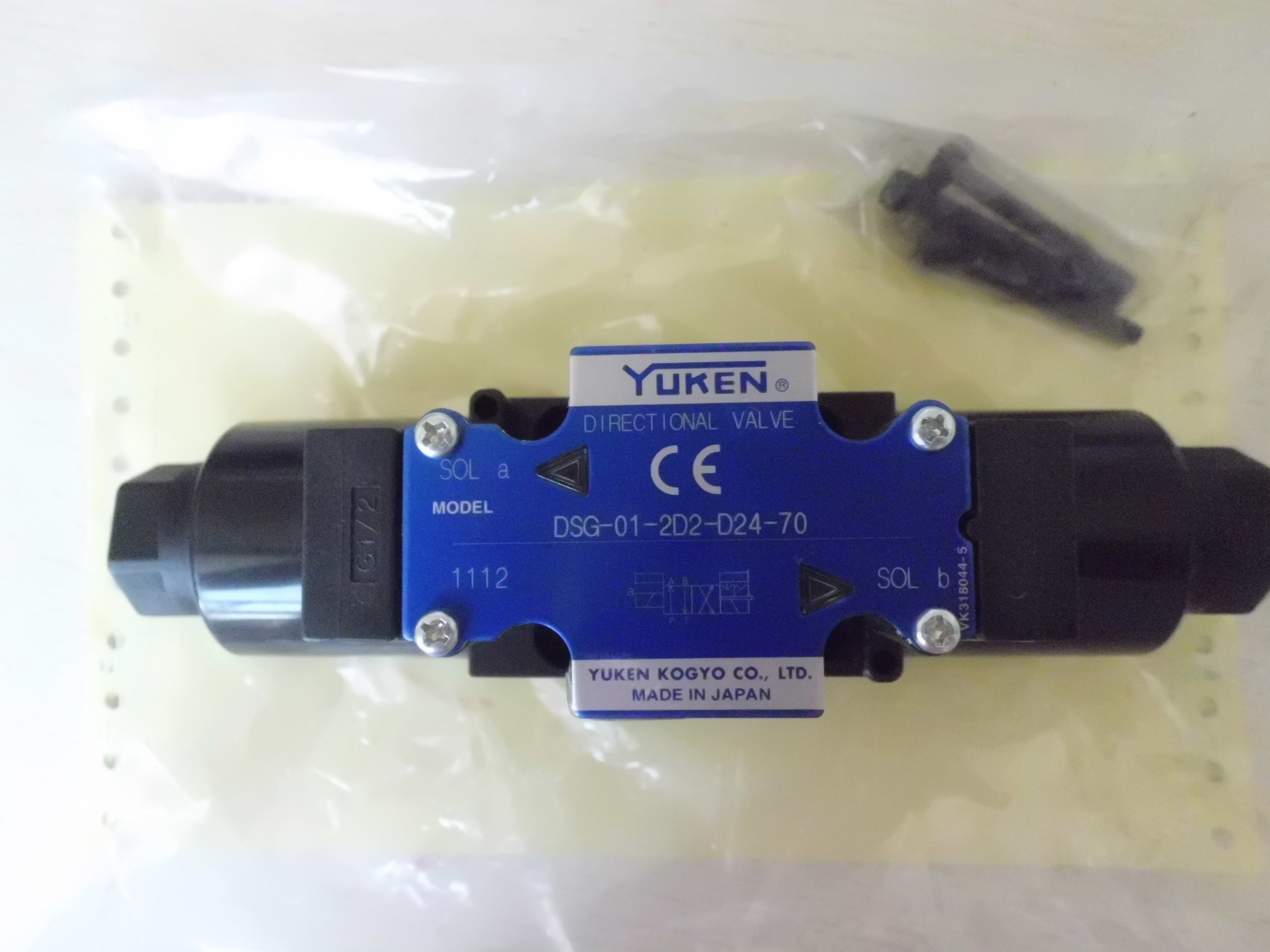 DSG-01-3C60-D24-N1-51T YUKEN Electromagnetic Valve DSG-01-3C2-D24-N1-51T