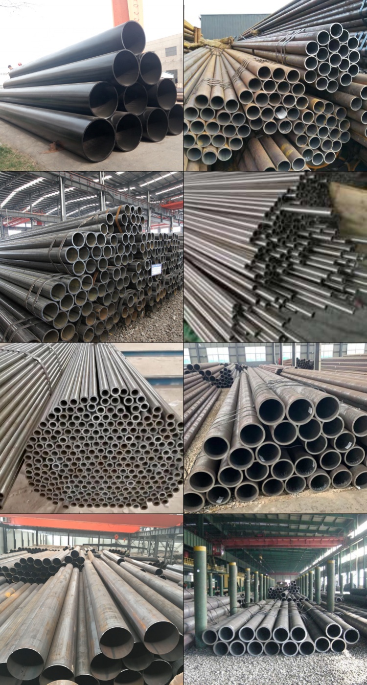 OEM Duty Free 6m Length Welding Processing Service Q195 Q215 Q235 SS400 S235 Seamless Carbon Steel Pipe for Suppliers