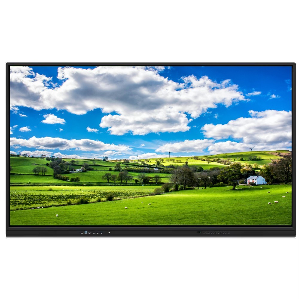 Newer Version Android System Interactive Flat Panel With High Contrast 1200:1 And Cursor Speed 100 Dot/S 20 Touch Point supported with screen share