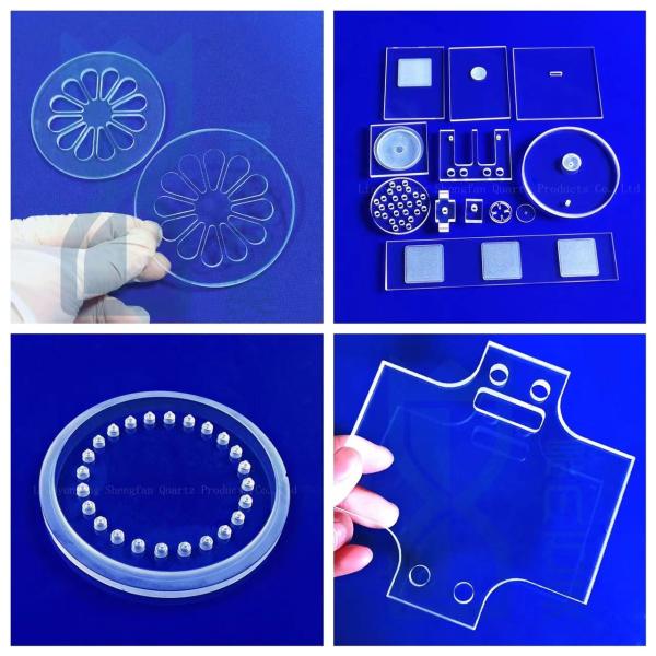 Customize High Temperature Quartz Glass Sheet For Curing Machine