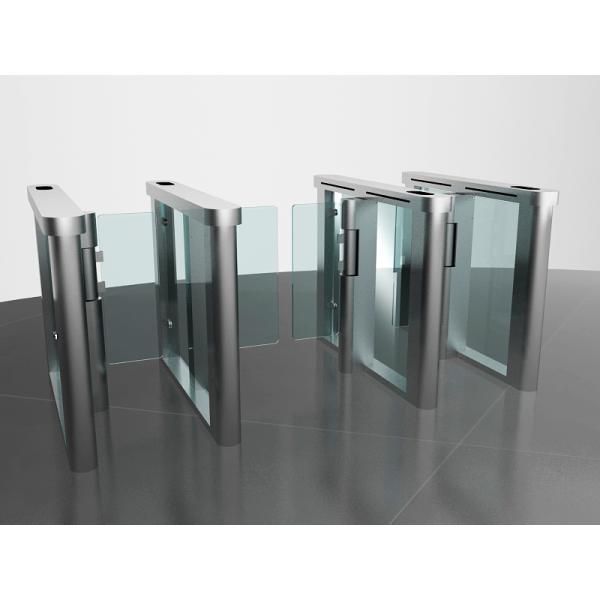 Automatic Flap Barrier Speed Gate Turnstile Access Control System 304 Stainless Steel