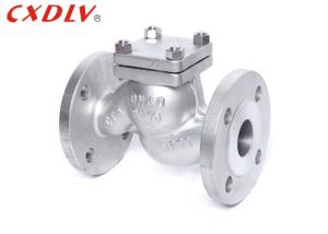 China Durable Globe Stop Lifting Check Valve Flange Connection Style wholesale