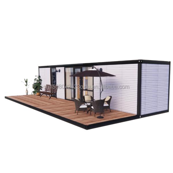Hotel 20ft Removable Mini Sandwich Panel Steel Prefabricated Flat Pack Prefabricated Small Modular Garden House Kit
