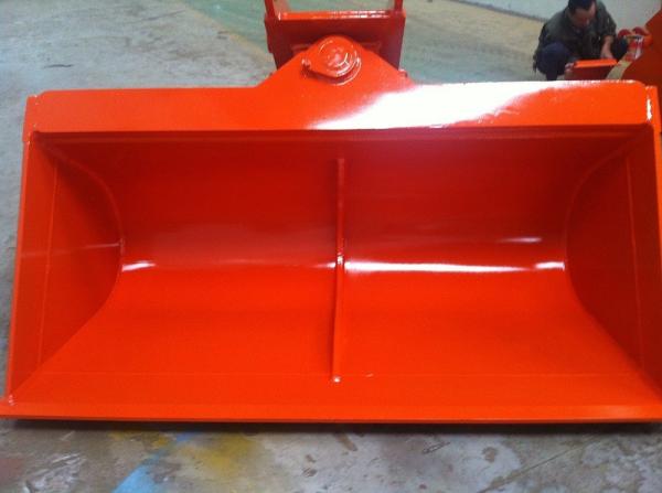 Quality High Performance Excavator Batter Bucket , Tilting Grading Bucket 2m3 Capacity for sale