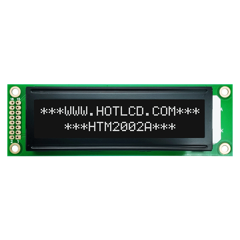 20x2 MCU Character LCD Module Practical With Green Backlight HTM2002A