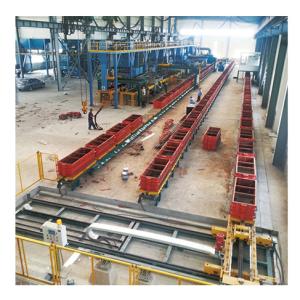 China Economical Foundry Casting Moulding Line Continuous Foundry Machine 100/H wholesale