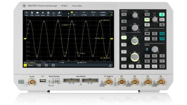 Quality R&S RTB 2 Oscilloscope 70 MHz to 300MHz RTB 2 Oscilloscope for sale