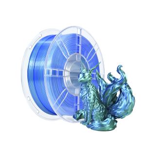 China 3D Printing Filament Customization Silk Dual Color Blue Green PLA Filament 3D Printer wholesale