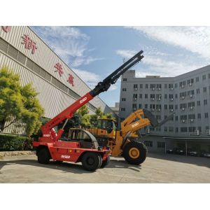 12t Shooting Boom Crane Handler Telehandler Telescopic Forklift