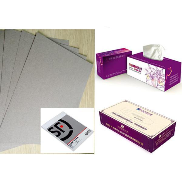 Mixed Pulp Duplex Paper Board White Back For Printing Bag Anti Curl