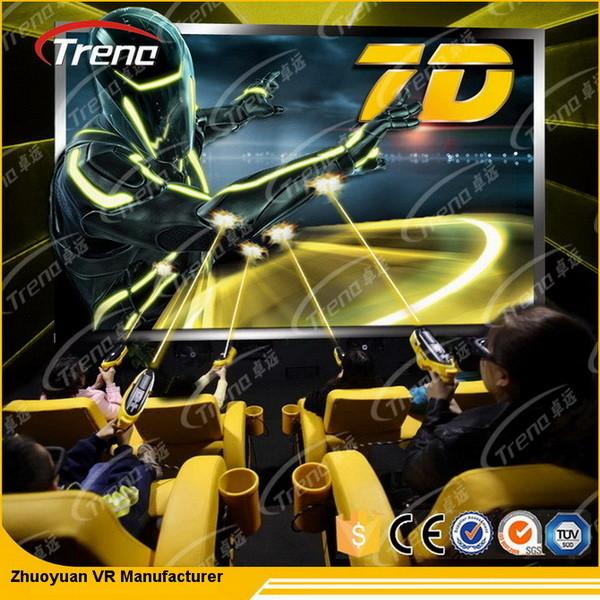 Quality Electric Video Game 7d Cinema Simulator With High Definition Movie for sale