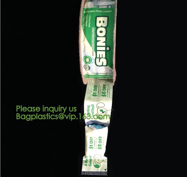 Clear LLDPE Easy Tearing Line Pre-Opened In Roll Bag,Factory Custom Autobag Preopened Polybag On A Roll