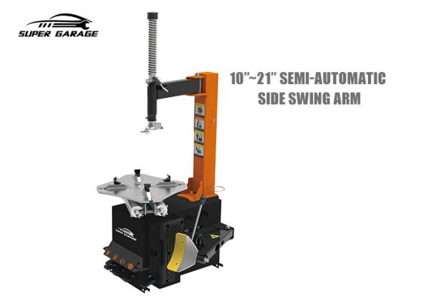 Quality Side Swing Arm Car Tyre Changer Machine Motor power 0.75kw / 0.55kw for sale