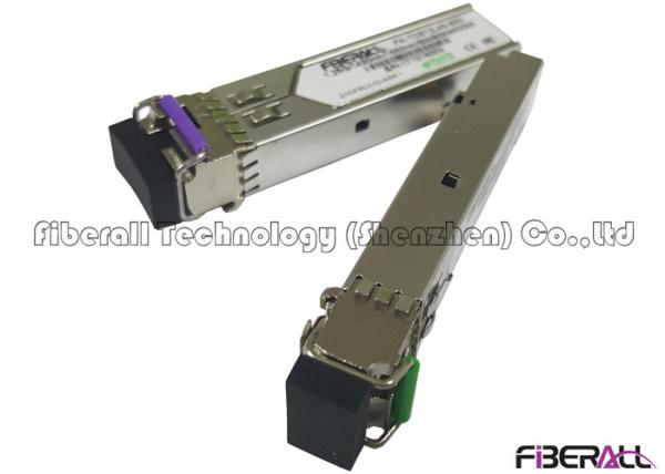 Quality WDM 1550T/1310R Fiber Optic Transceiver Module 1.25Gbps Simplex LC RoHS Compliant for sale