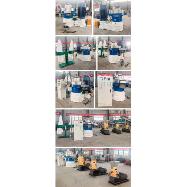560mm Ring Die Wood Pellet Mill With ZQ500 Reducer 380V Voltage