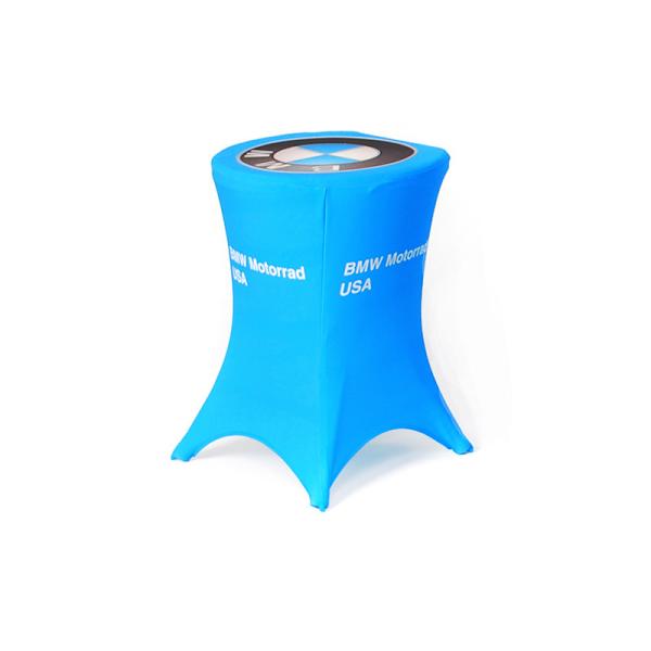 Quality Tension Fabric Event Table Covers , Polyester Custom Printed Tablecloths for sale