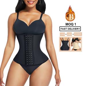 China Women's QUICK DRY Waist Trainer Neoprene Body Shaper Three Belt Slimming Sheath for Tummy wholesale