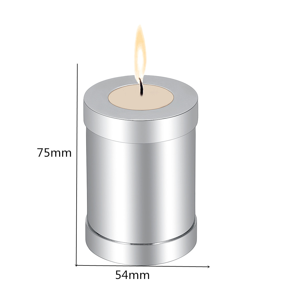 75*54mm Stainless Steel Cylinder Cremation Jewelry Urn Multicolor Keepsake Ashes Locket