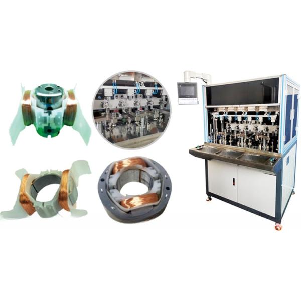Max. 5kVA Transformer Capacity Speed Precision BLDC Servo Motor Stator Winding Machine
