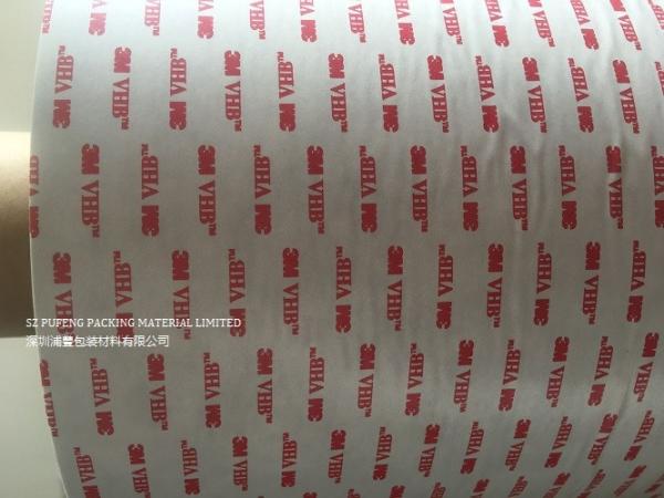 Quality 4950 3M VHB 1.18mm Waterproof Double Sided Adhesive Tape 3M double sided adhesive tape for sale