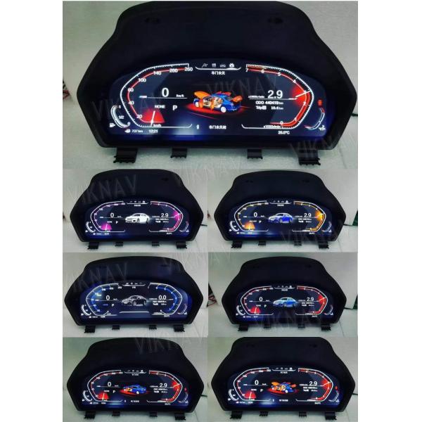 Viknav For BMW 5Series E60 E61 E63 E64 (2004-2009) 12.3 inch Digital Dashboard LCD Speedometer Vehicle Display Panel