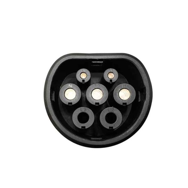 16A 1 Phase Evse Electric Car Charging Station 22kw Ev Charger Electric Vehicle Car Charger Type 2 to Type 2 Electric Car