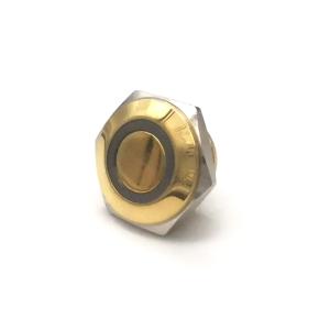 China Brass Push Button Switch Ring Led Illuminated Waterproof Micro 22mm Self Reset on sale
